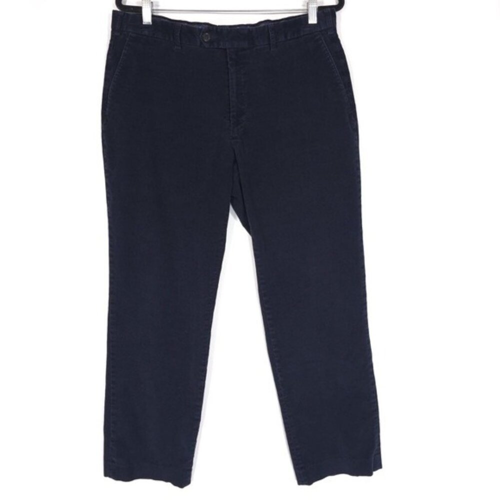 LAUREN RALPH LAUREN Corduroy Pants Navy Marrow Wale Men’s Size‎ 36x30